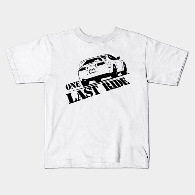 one last ride Kids T-Shirt by hottehue